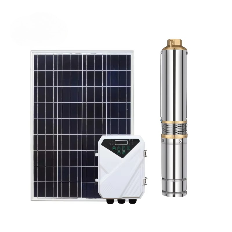 Solar Water Pump - 1PS Solar-Wasserpumpe DC Solarbetriebene Pumpen Wasserpumpe