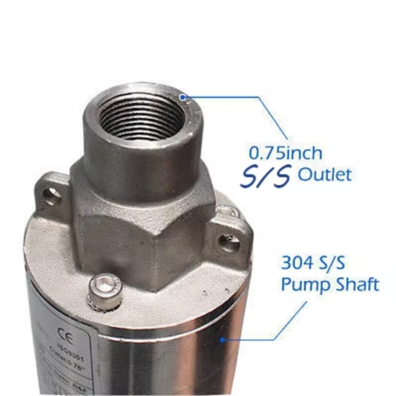 DC Hochdruck 48V 120m Tiefbrun – Solar Water Pump Bewertung und Preis