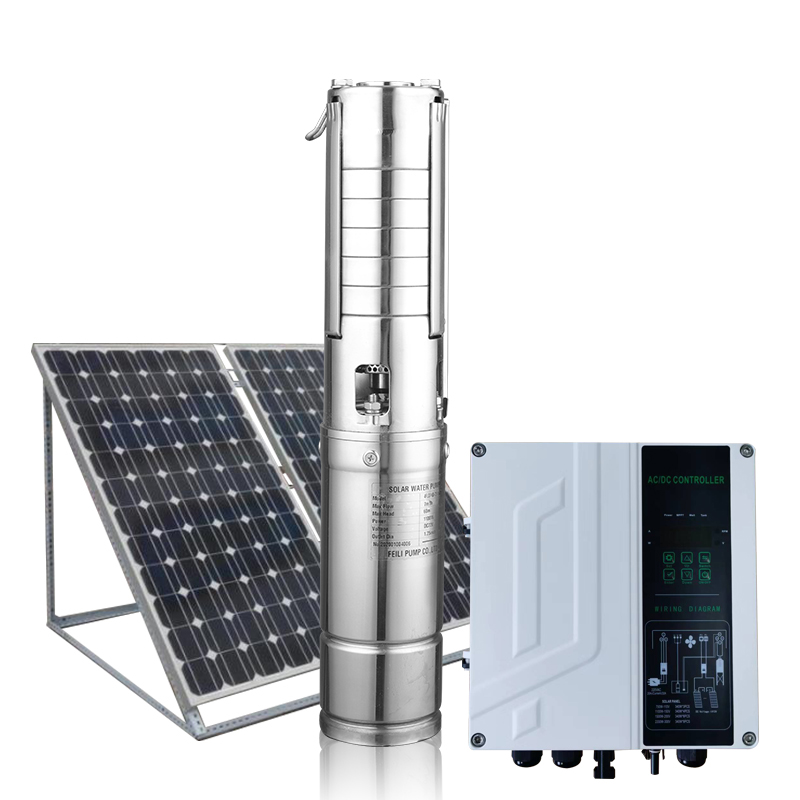 4 Zoll AC/DC Hybrid Solar Wass – Solar Water Pump Bewertung und Preis